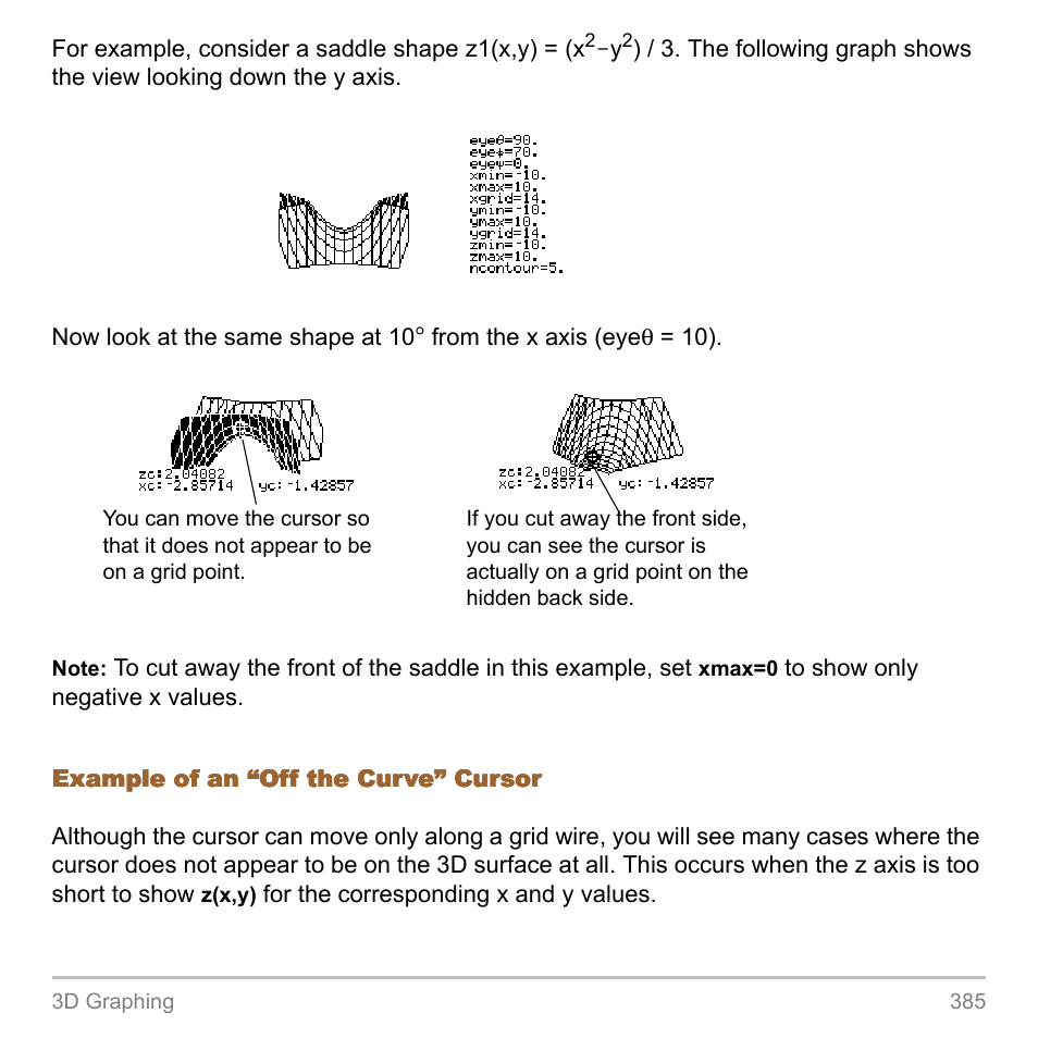 Texas Instruments TITANIUM TI-89 User Manual | Page 385 / 1008