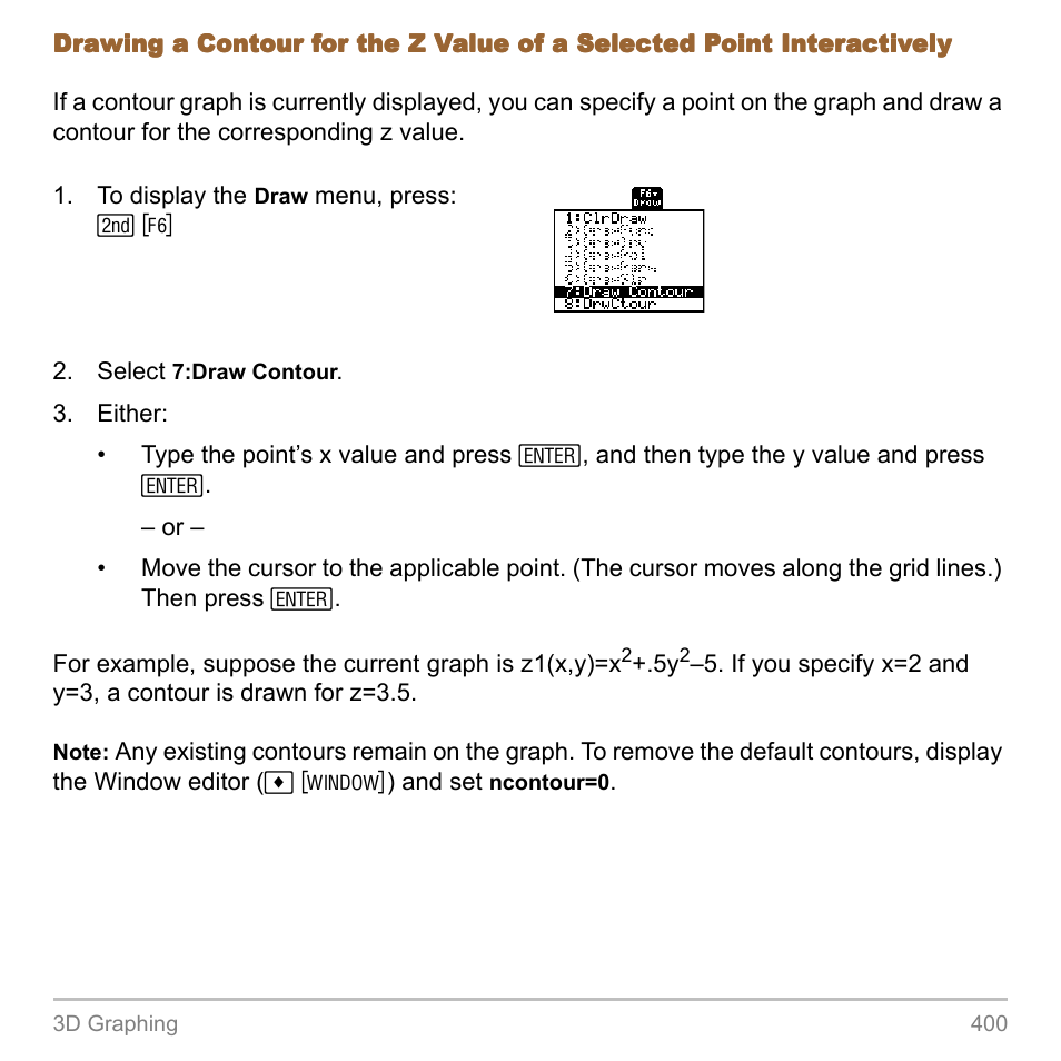 Texas Instruments TITANIUM TI-89 User Manual | Page 400 / 1008