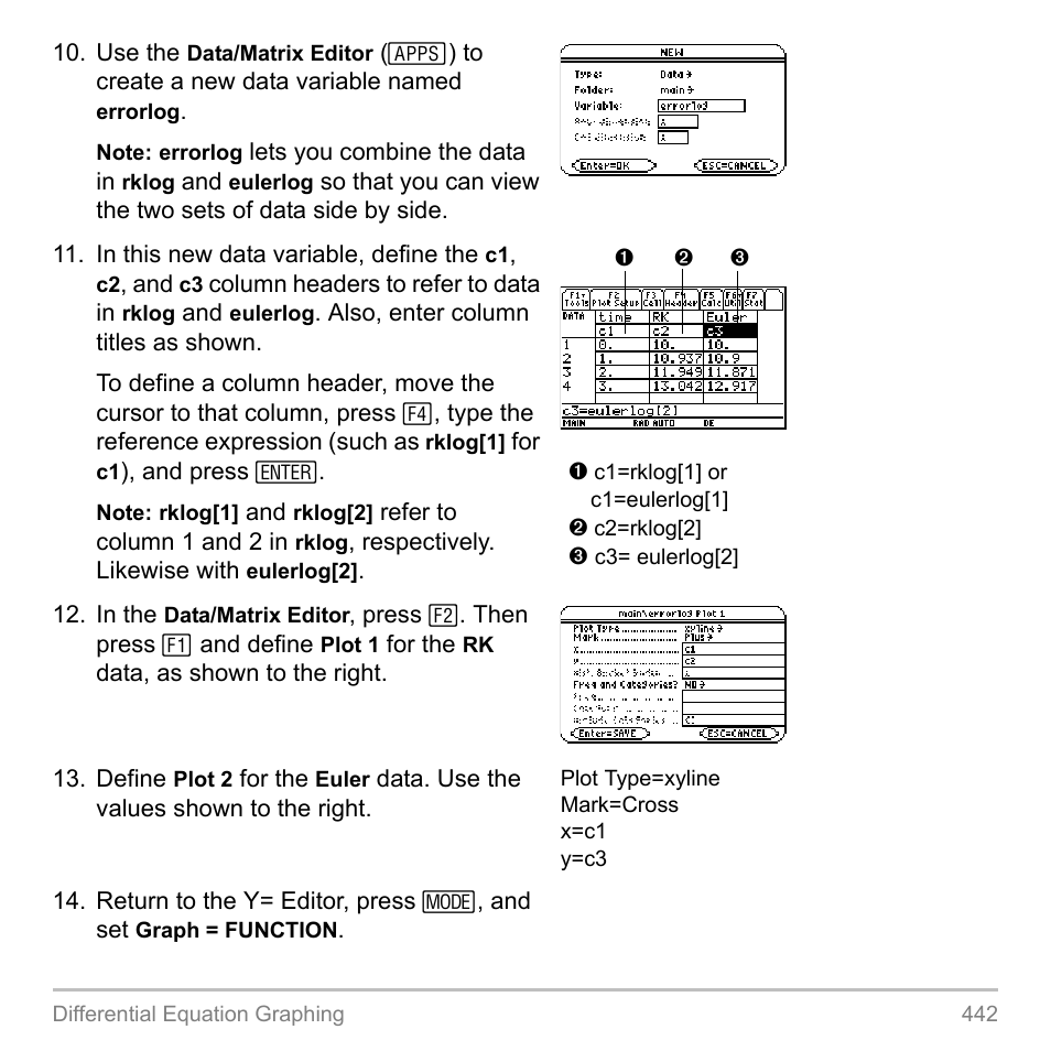 Texas Instruments TITANIUM TI-89 User Manual | Page 442 / 1008