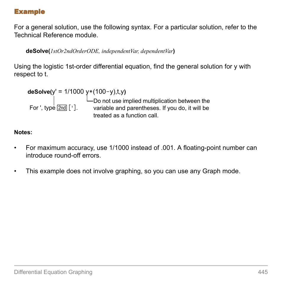 Texas Instruments TITANIUM TI-89 User Manual | Page 445 / 1008