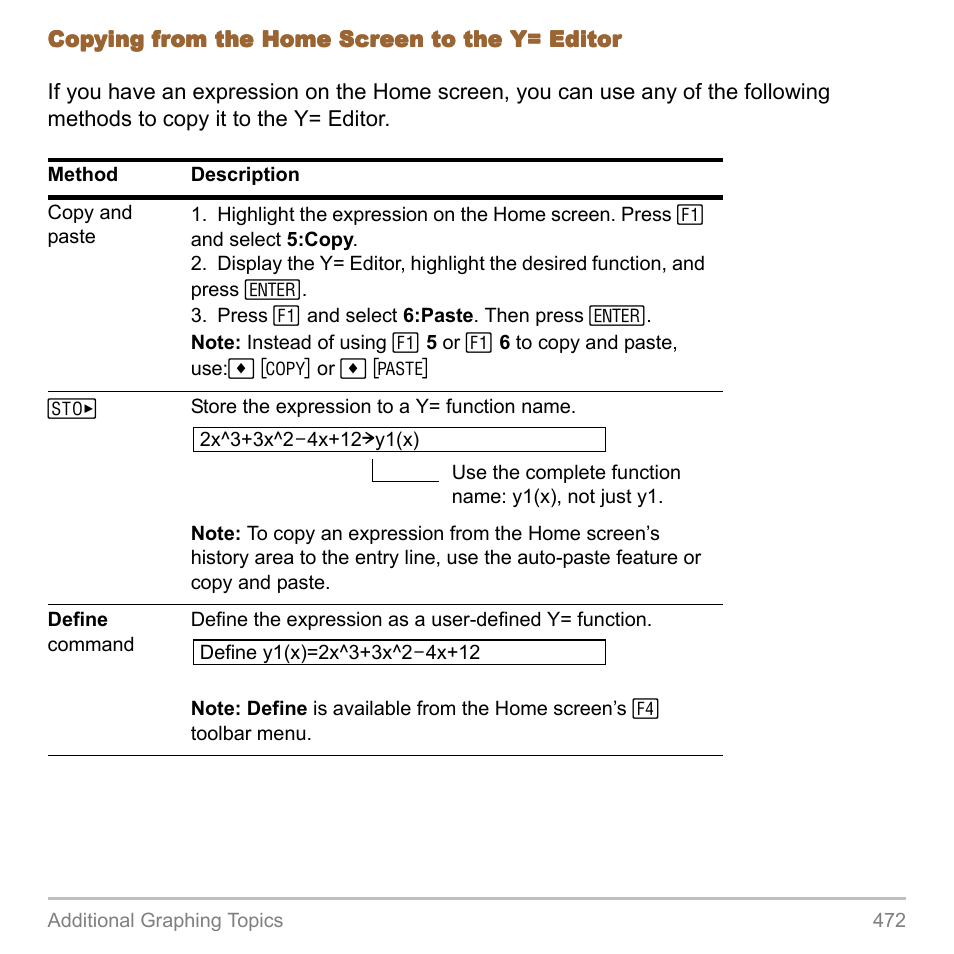 Texas Instruments TITANIUM TI-89 User Manual | Page 472 / 1008