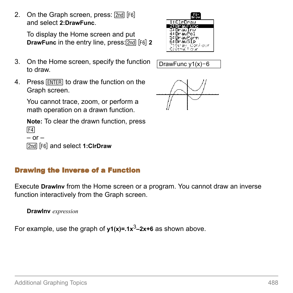 Texas Instruments TITANIUM TI-89 User Manual | Page 488 / 1008