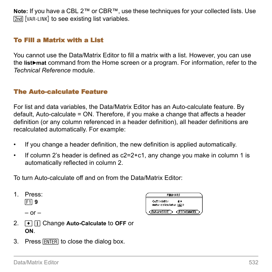 Texas Instruments TITANIUM TI-89 User Manual | Page 532 / 1008