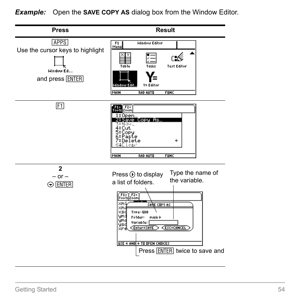 Texas Instruments TITANIUM TI-89 User Manual | Page 54 / 1008