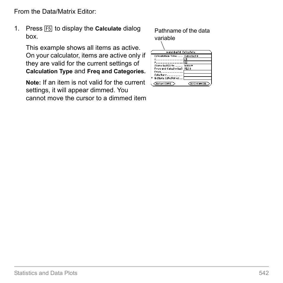 Texas Instruments TITANIUM TI-89 User Manual | Page 542 / 1008