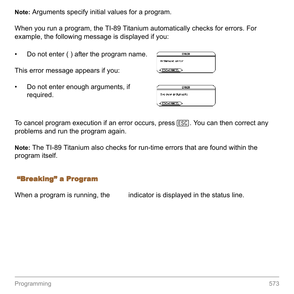 Texas Instruments TITANIUM TI-89 User Manual | Page 573 / 1008