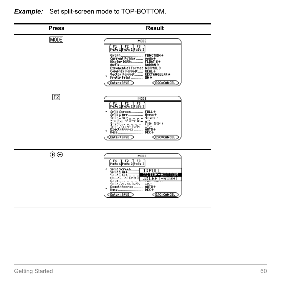 Texas Instruments TITANIUM TI-89 User Manual | Page 60 / 1008