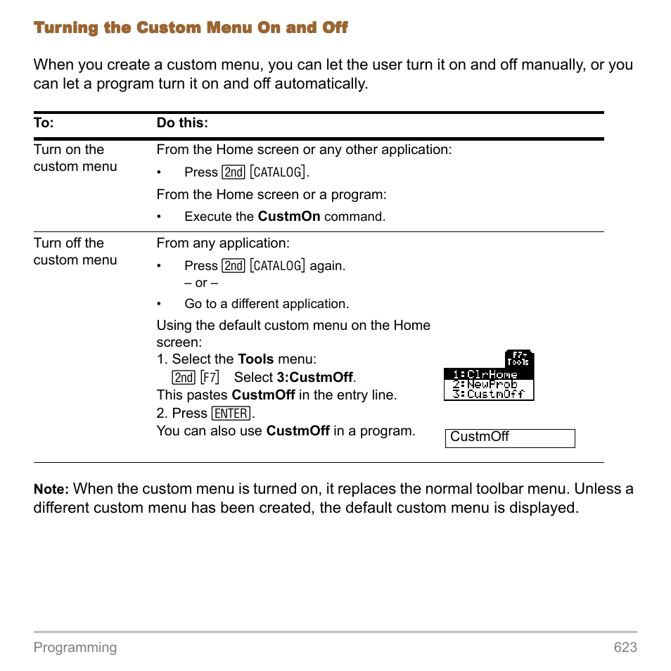 Texas Instruments TITANIUM TI-89 User Manual | Page 623 / 1008