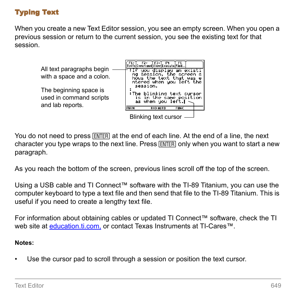 Texas Instruments TITANIUM TI-89 User Manual | Page 649 / 1008