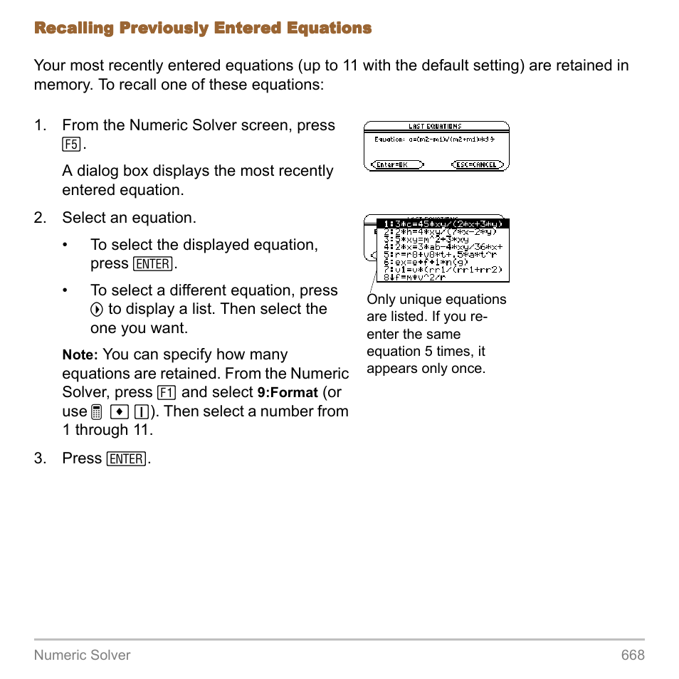 Texas Instruments TITANIUM TI-89 User Manual | Page 668 / 1008