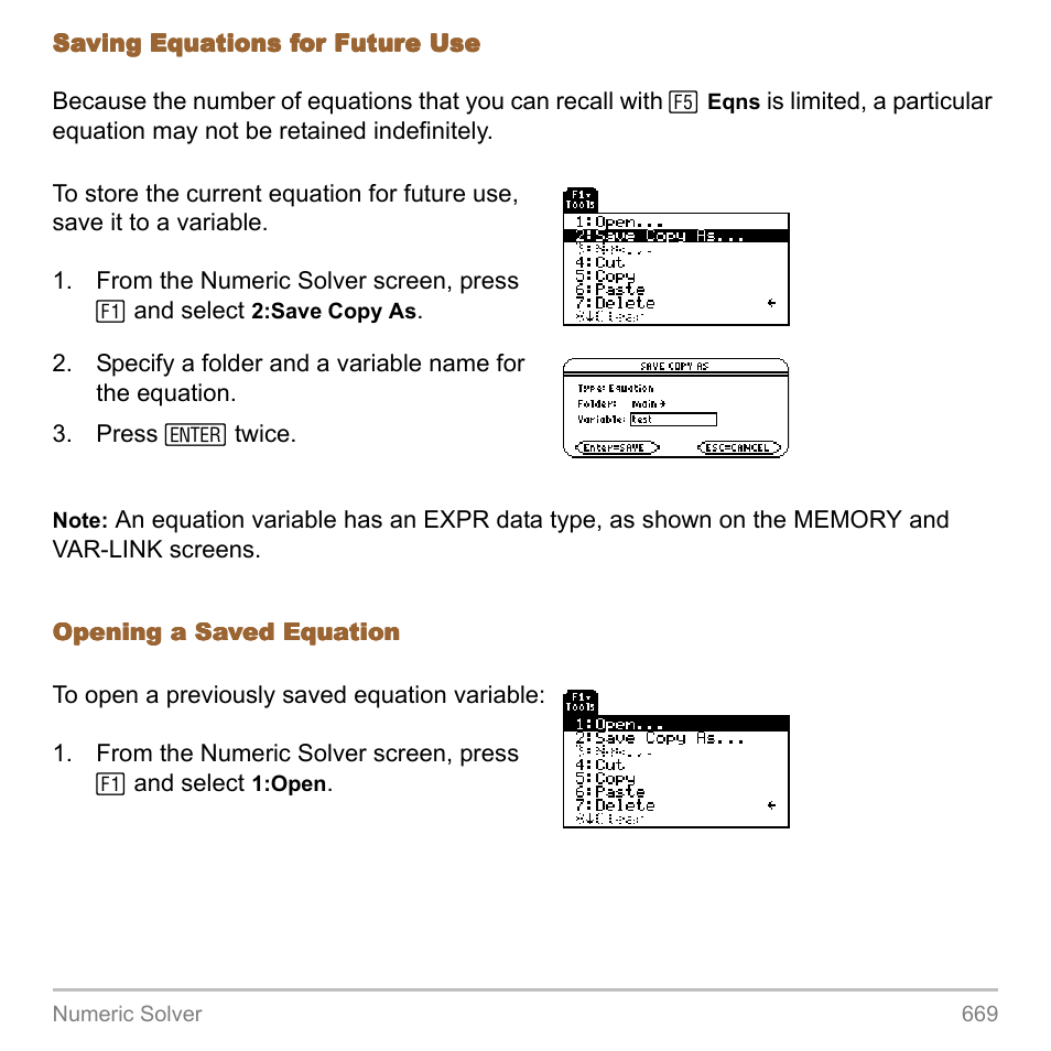 Texas Instruments TITANIUM TI-89 User Manual | Page 669 / 1008