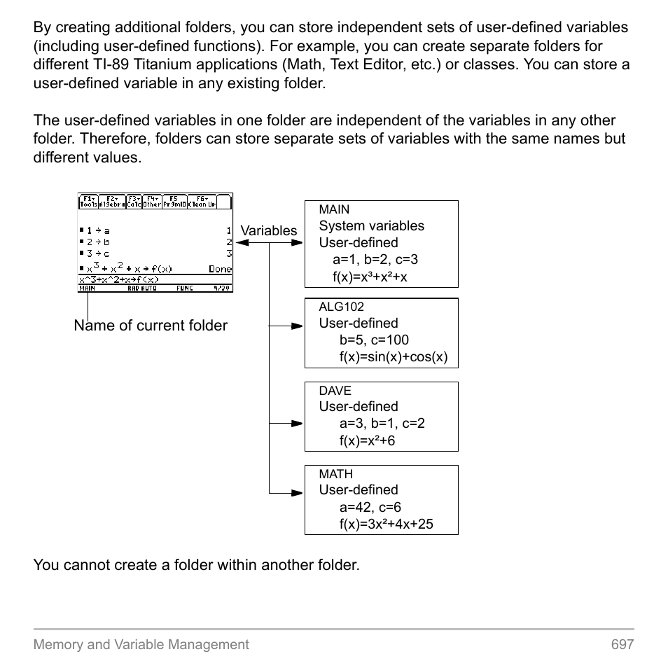 Texas Instruments TITANIUM TI-89 User Manual | Page 697 / 1008
