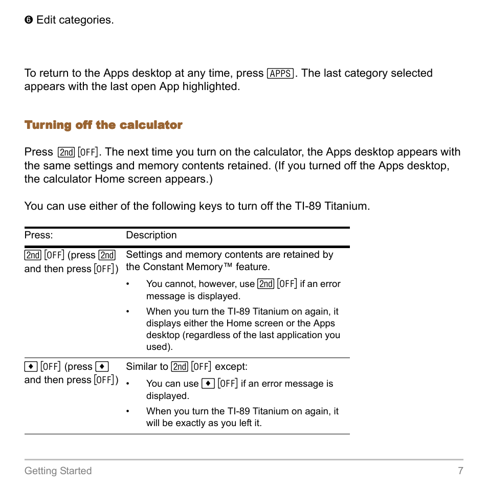 Texas Instruments TITANIUM TI-89 User Manual | Page 7 / 1008