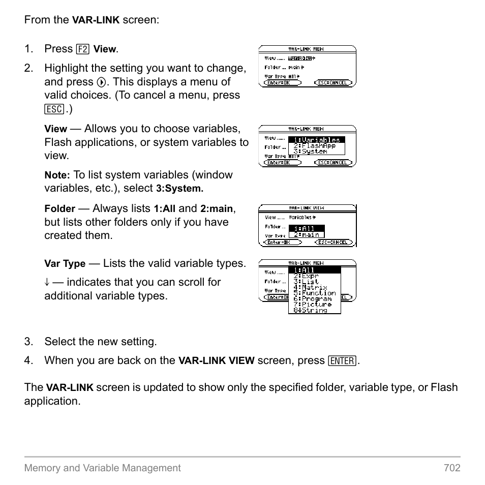 Texas Instruments TITANIUM TI-89 User Manual | Page 702 / 1008