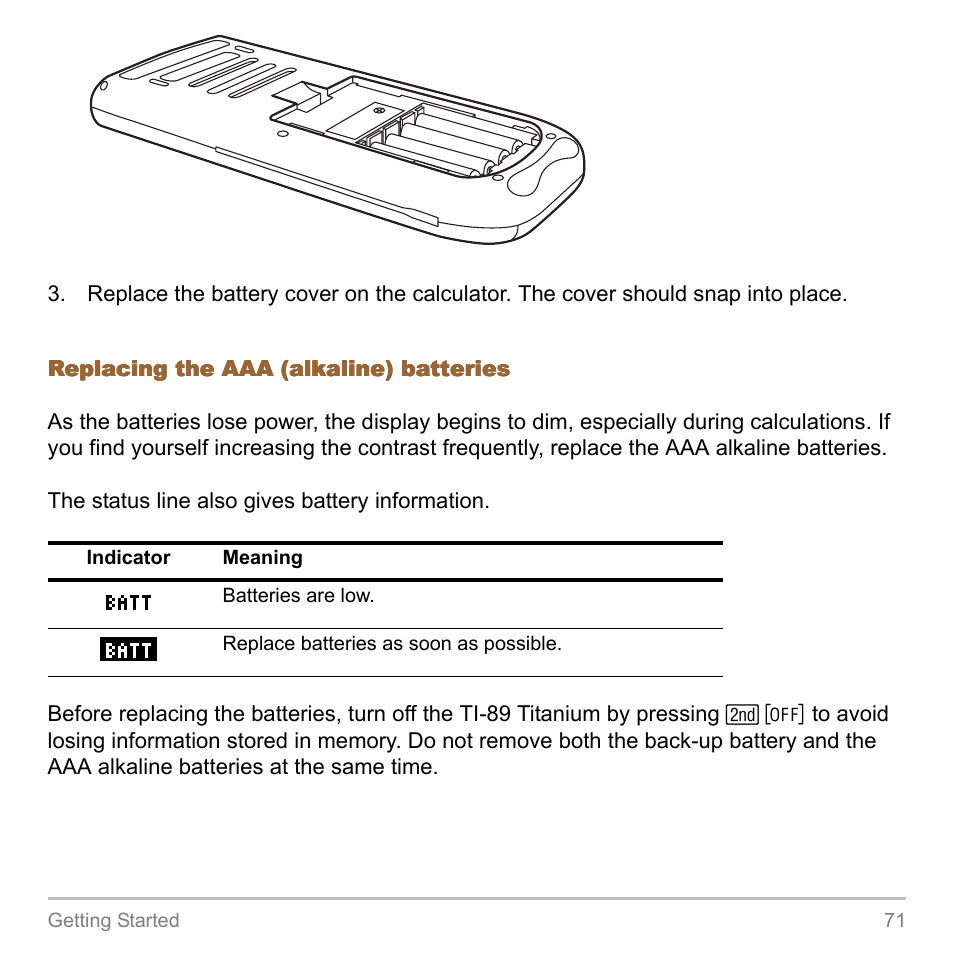 Texas Instruments TITANIUM TI-89 User Manual | Page 71 / 1008