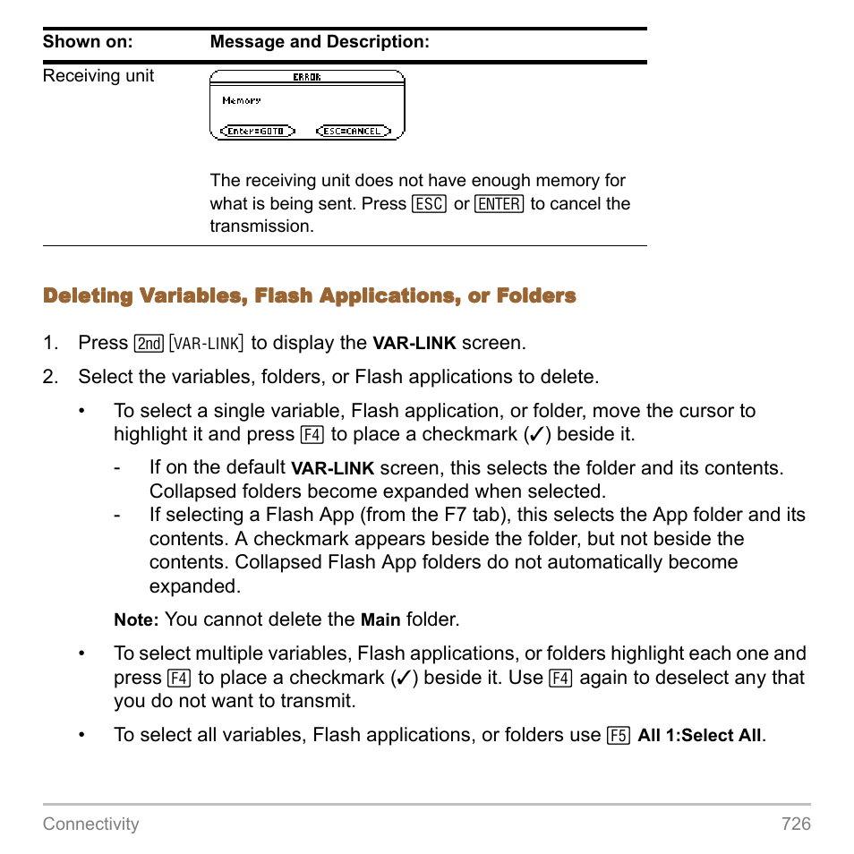 Texas Instruments TITANIUM TI-89 User Manual | Page 726 / 1008