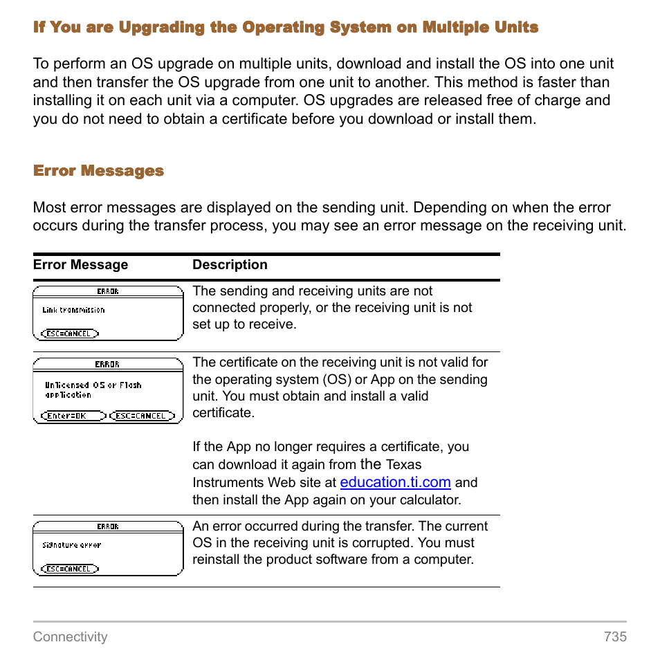 Texas Instruments TITANIUM TI-89 User Manual | Page 735 / 1008