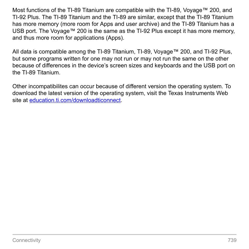 Texas Instruments TITANIUM TI-89 User Manual | Page 739 / 1008