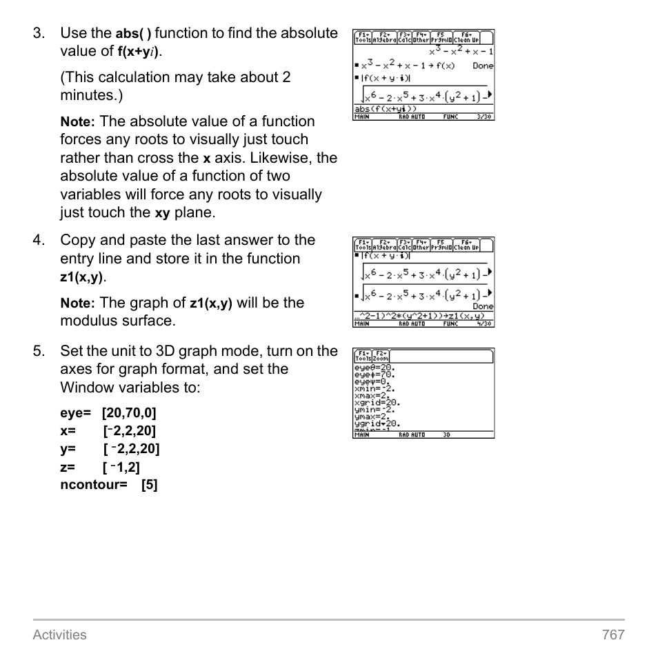 Texas Instruments TITANIUM TI-89 User Manual | Page 767 / 1008