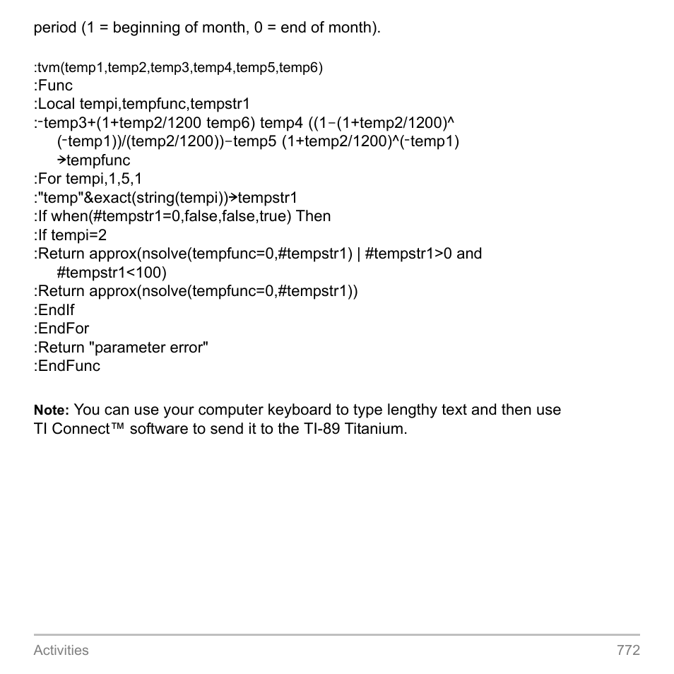 Texas Instruments TITANIUM TI-89 User Manual | Page 772 / 1008