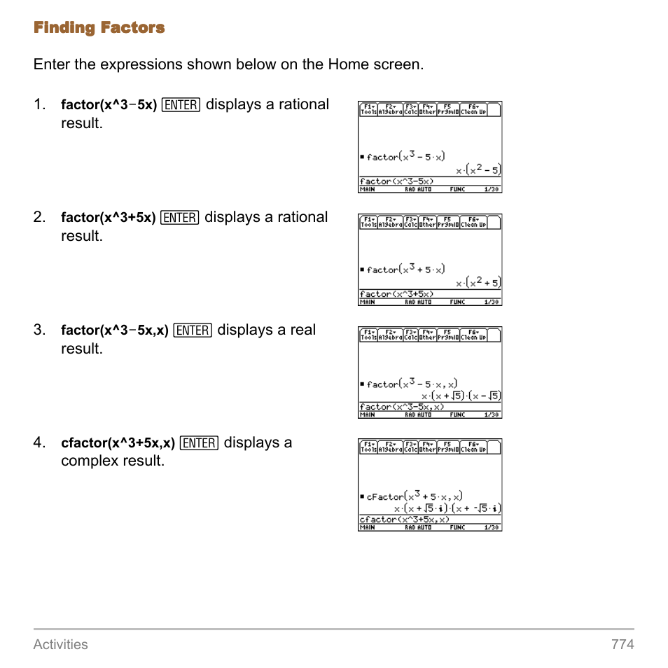 Texas Instruments TITANIUM TI-89 User Manual | Page 774 / 1008
