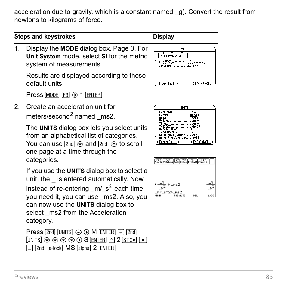 Texas Instruments TITANIUM TI-89 User Manual | Page 85 / 1008