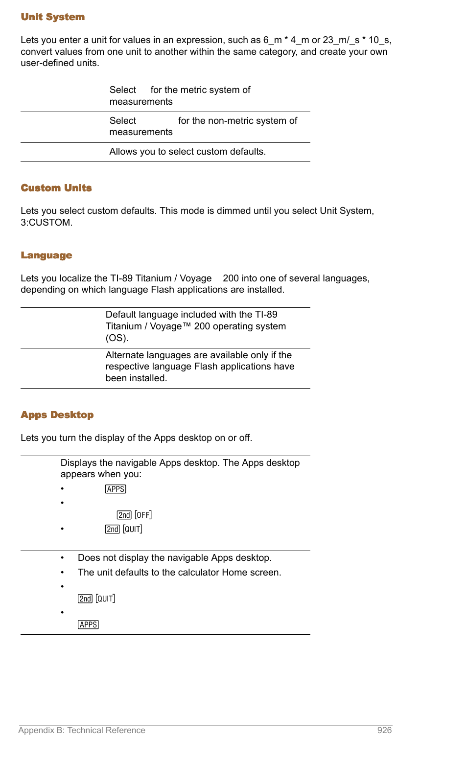 Texas Instruments TITANIUM TI-89 User Manual | Page 925 / 1008