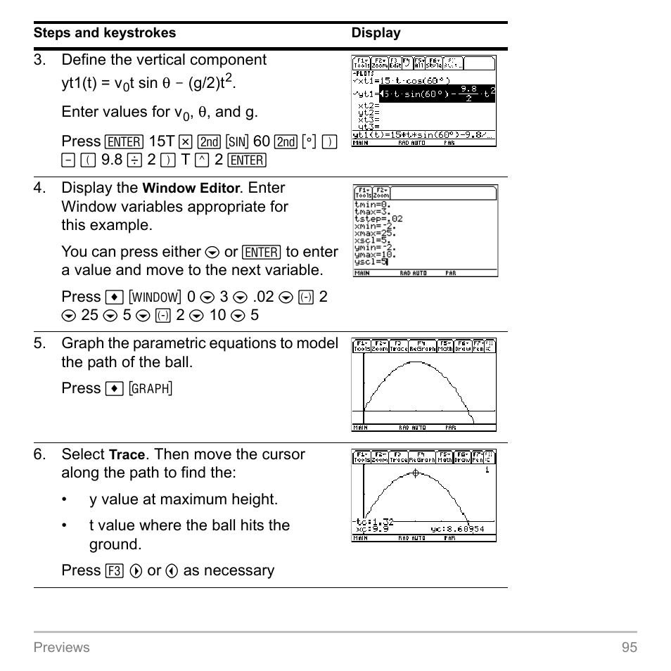 Texas Instruments TITANIUM TI-89 User Manual | Page 95 / 1008