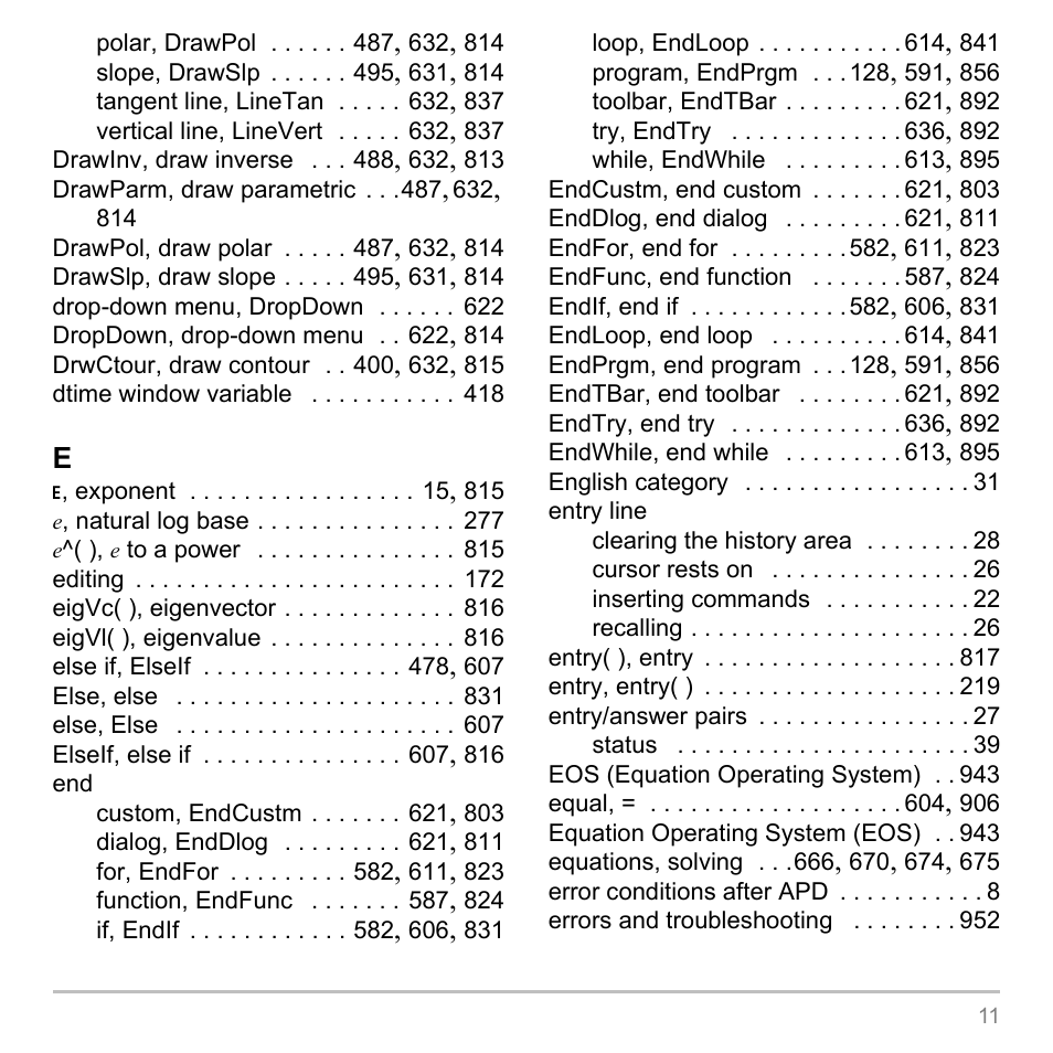 Texas Instruments TITANIUM TI-89 User Manual | Page 981 / 1008