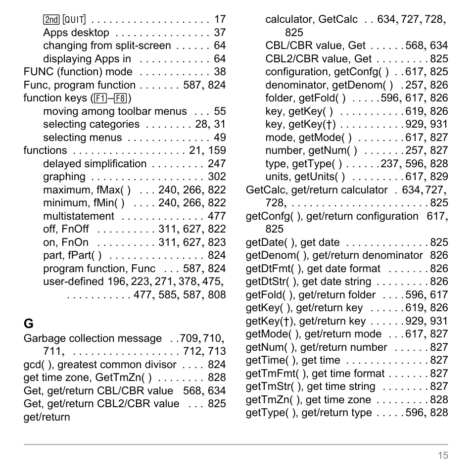 Texas Instruments TITANIUM TI-89 User Manual | Page 985 / 1008