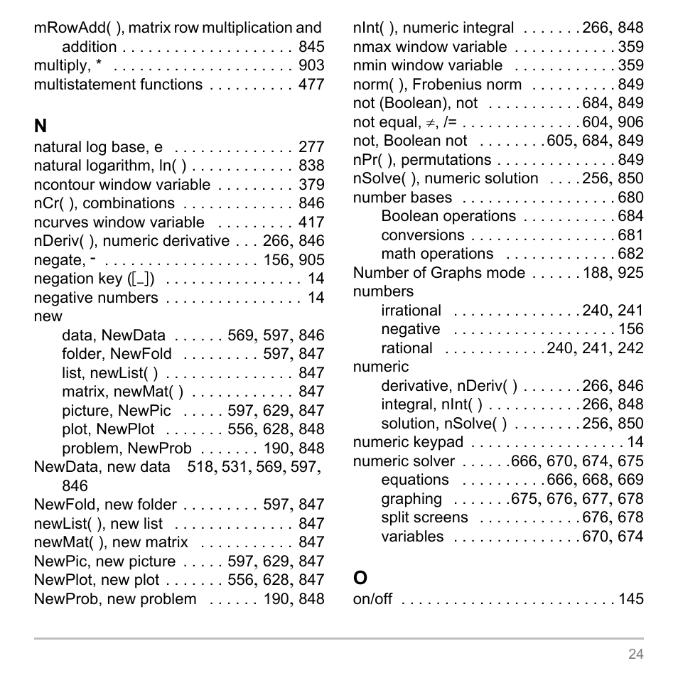 Texas Instruments TITANIUM TI-89 User Manual | Page 994 / 1008