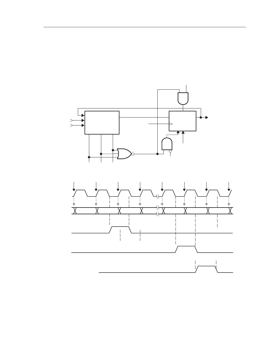 2 output control block, Figure 10–23. output control block | Texas Instruments MSP430x1xx User Manual | Page 161 / 440