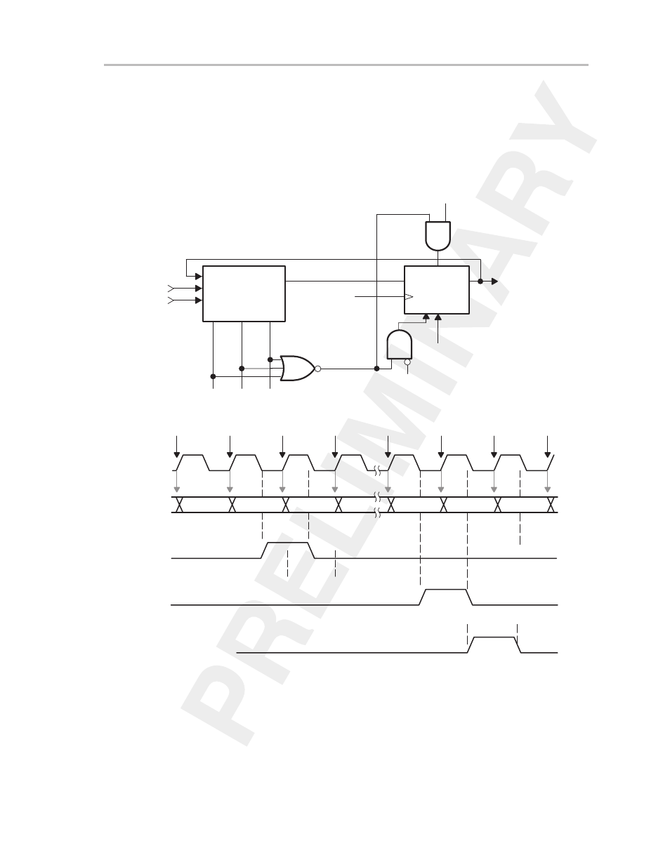 2 output control block, Figure 11–23.output control block | Texas Instruments MSP430x1xx User Manual | Page 201 / 440
