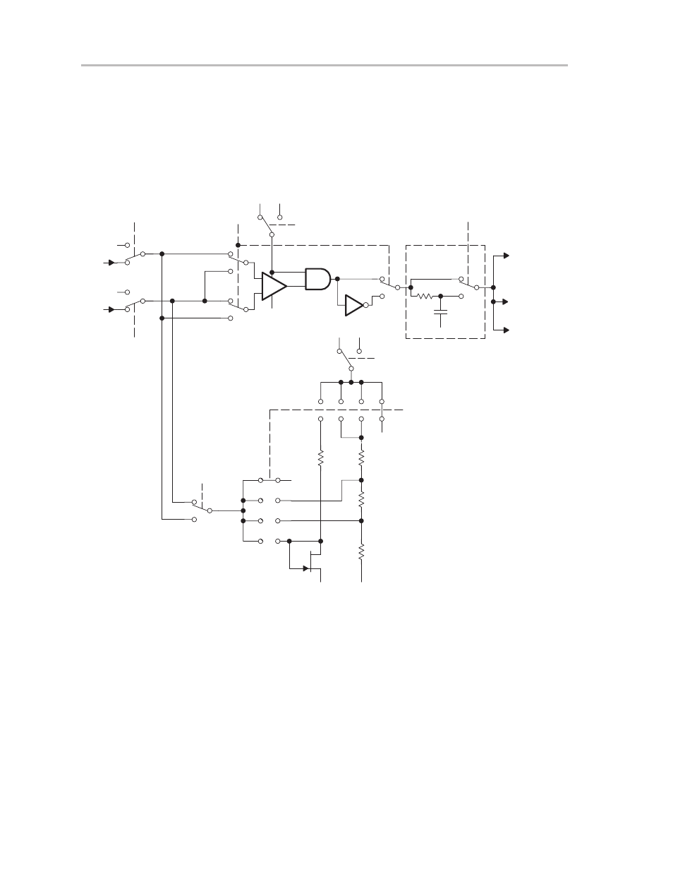 1 comparator_a overview, Figure 14–1. schematic of comparator_a, Comparator_a overview 14-2 | Texas Instruments MSP430x1xx User Manual | Page 268 / 440