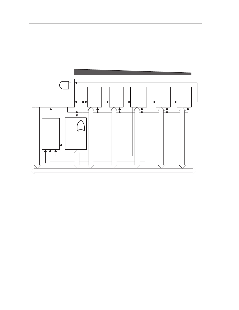 3 msp430 interrupt-priority scheme, Figure 3–4. interrupt priority scheme | Texas Instruments MSP430x1xx User Manual | Page 36 / 440