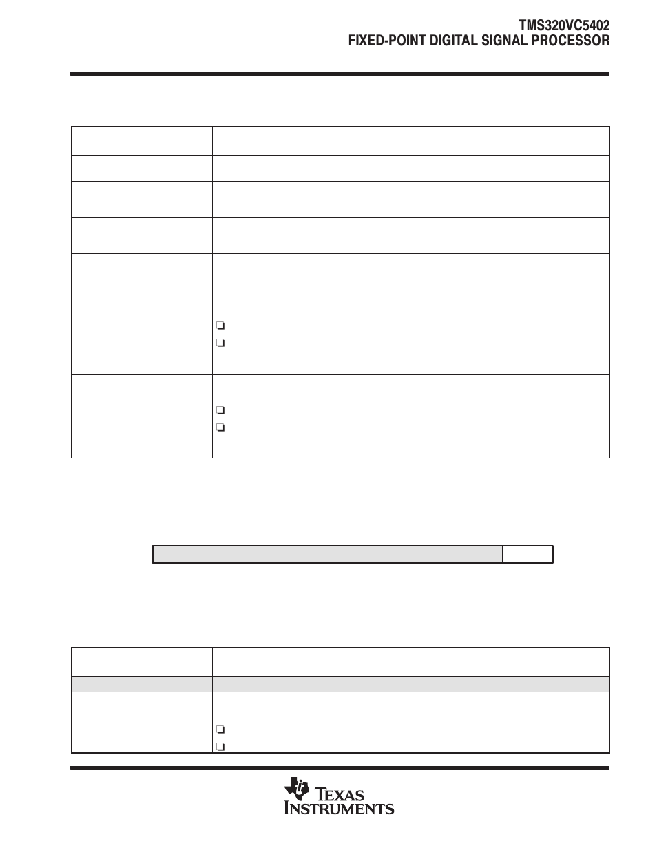 Texas Instruments TMS320VC5402 User Manual | Page 17 / 69