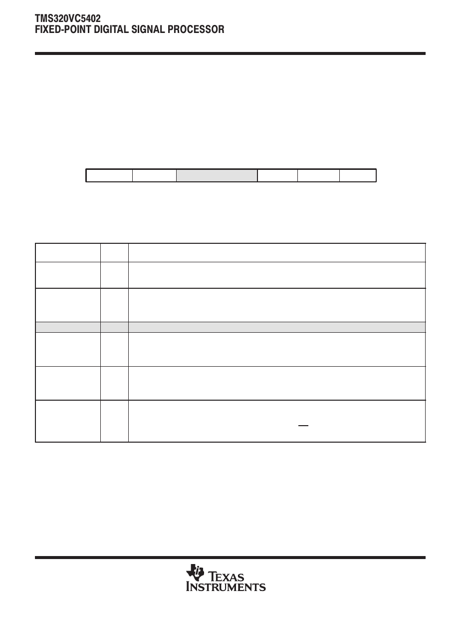 Texas Instruments TMS320VC5402 User Manual | Page 18 / 69