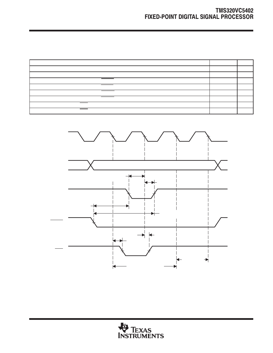 Texas Instruments TMS320VC5402 User Manual | Page 45 / 69