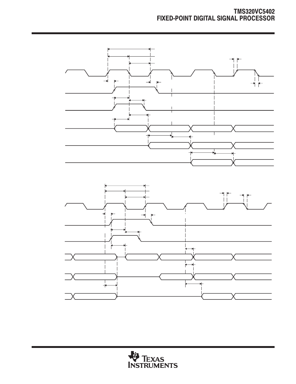 Texas Instruments TMS320VC5402 User Manual | Page 55 / 69