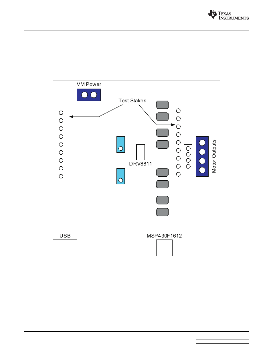 1 introduction, 1 block diagram, 2 power connectors | Diagram, Connectors | Texas Instruments Laser And Motor Drives DRV8811EVM User Manual | Page 6 / 13