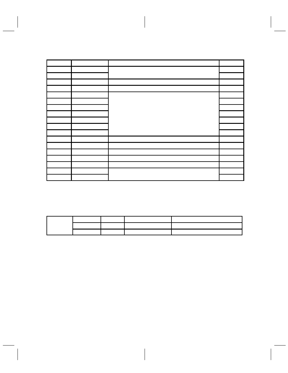 16 wide-band data/control register | Texas Instruments TCM4300 User Manual | Page 57 / 69