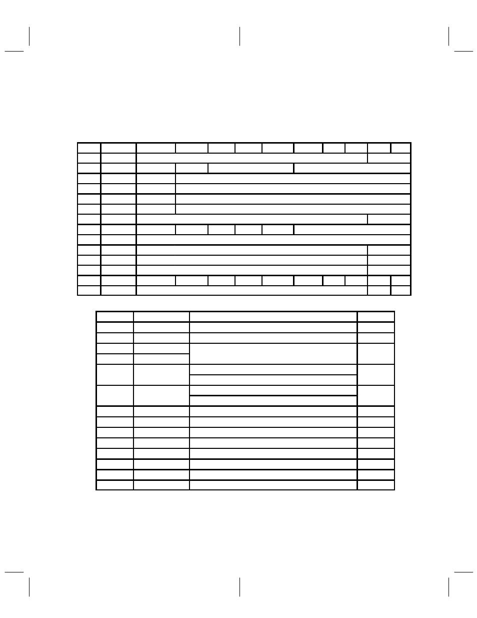 19 dsp register map | Texas Instruments TCM4300 User Manual | Page 60 / 69