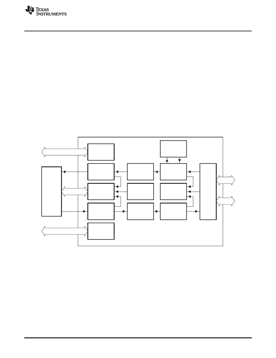 8 emac module, 1 emac module components, 1 receive dma engine | 2 receive fifo, 3 mac receiver | Texas Instruments TMS320C674X User Manual | Page 35 / 136