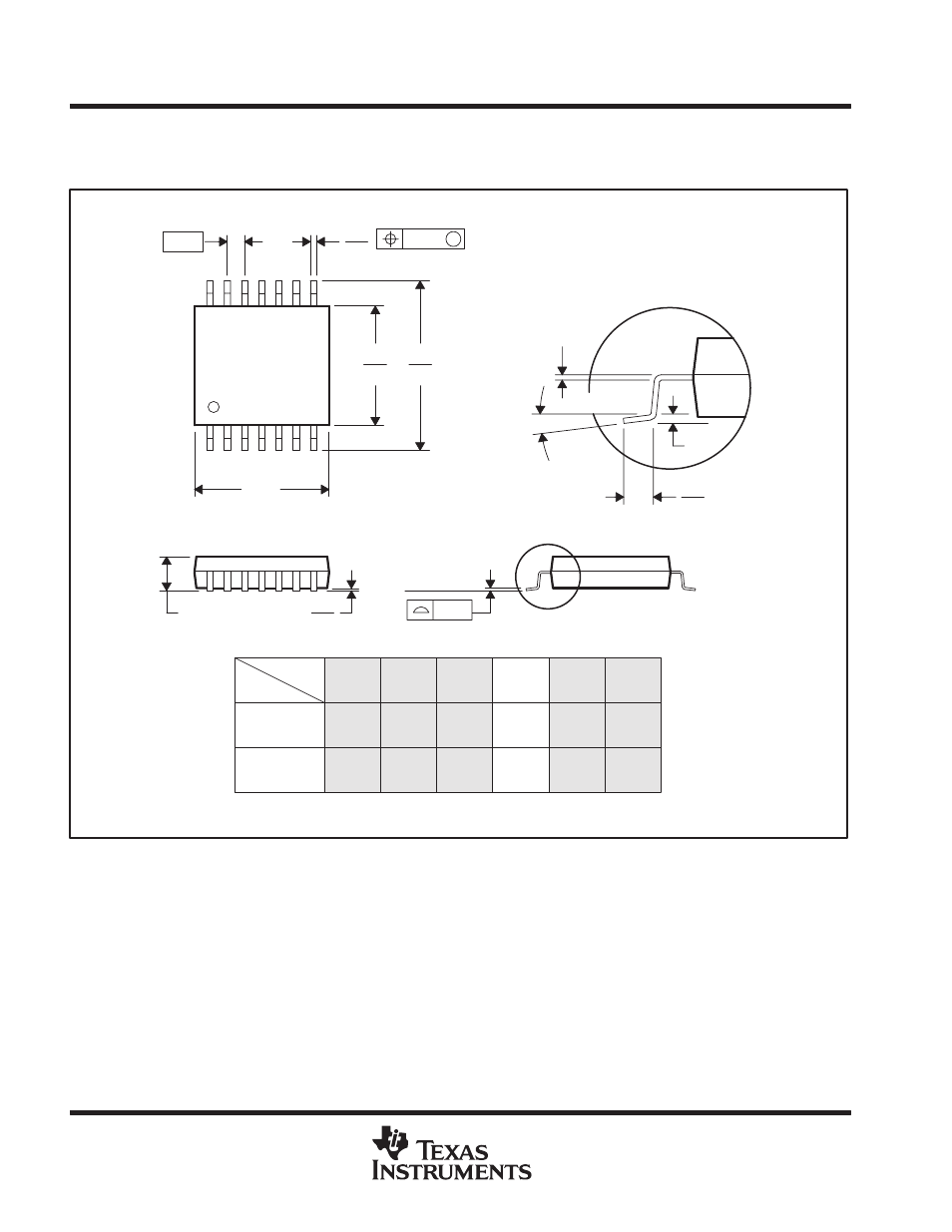 Mechanical data | Texas Instruments MSP430x11x1 User Manual | Page 44 / 45