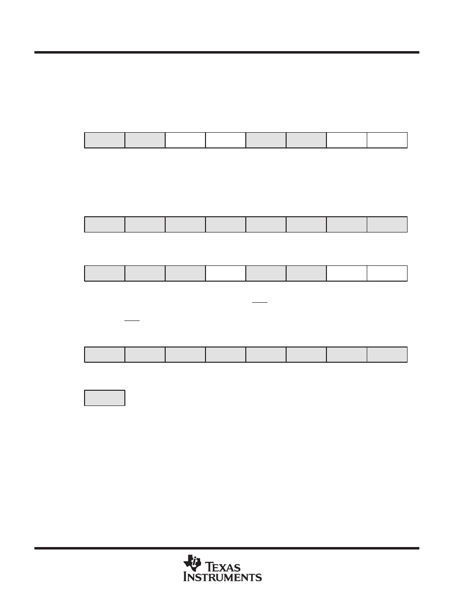 Special function registers | Texas Instruments MSP430x11x1 User Manual | Page 8 / 45