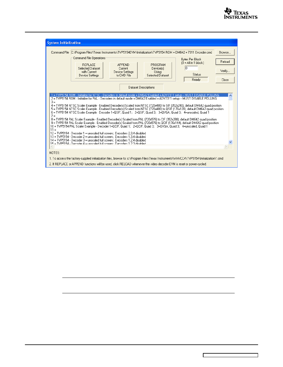 1 adding a custom dataset, Figure 15 | Texas Instruments TVP5154EVM User Manual | Page 18 / 55
