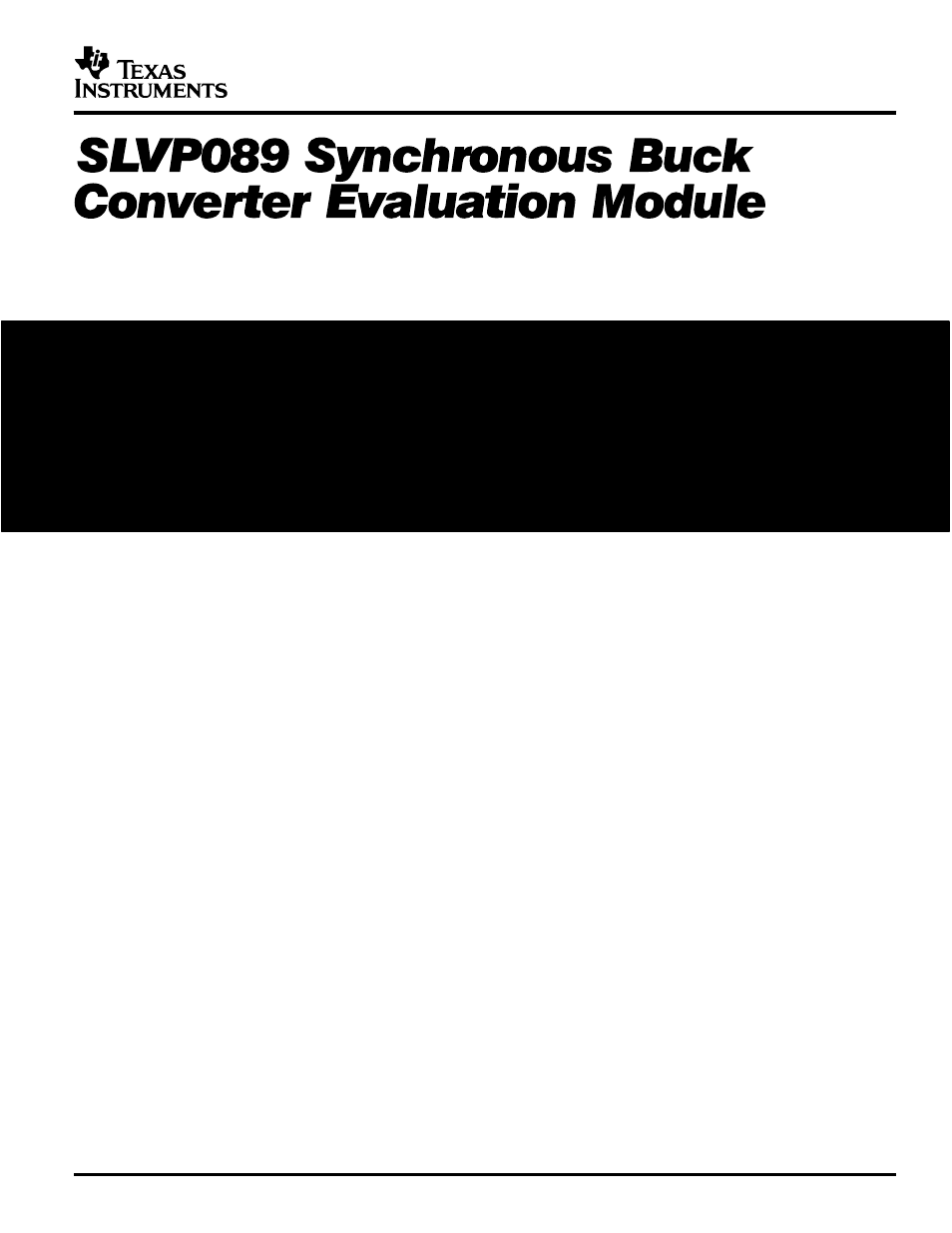 Texas Instruments SLVP089 User Manual | 28 pages