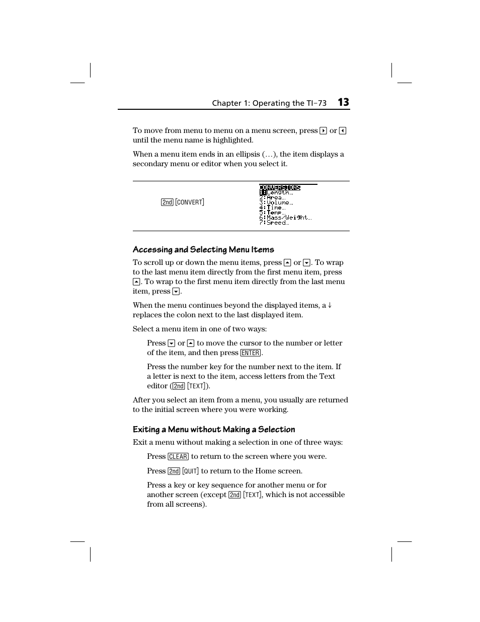 Texas Instruments TI-73 EXPLORER User Manual | Page 19 / 364