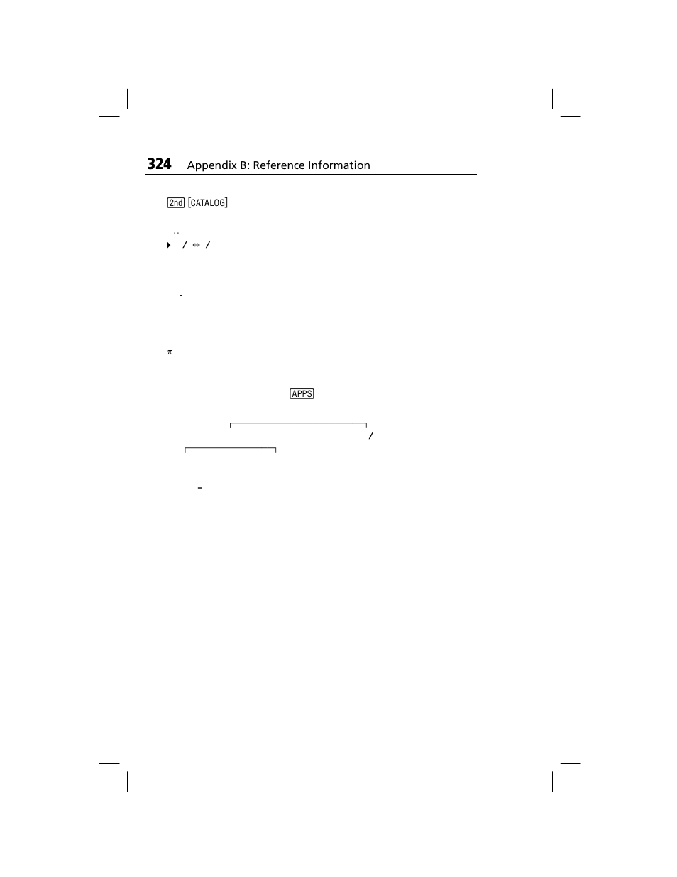 Texas Instruments TI-73 EXPLORER User Manual | Page 330 / 364