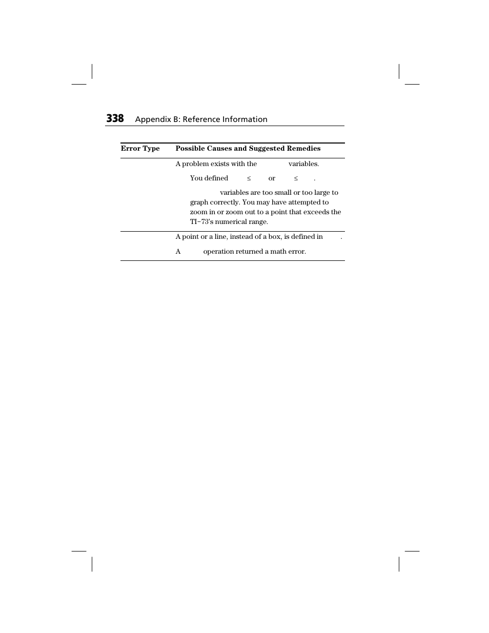 Texas Instruments TI-73 EXPLORER User Manual | Page 344 / 364